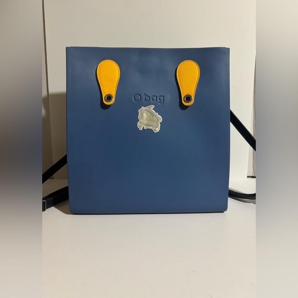 O bag Blue and Yellow thermoplastic compound waterproof backpack Bag